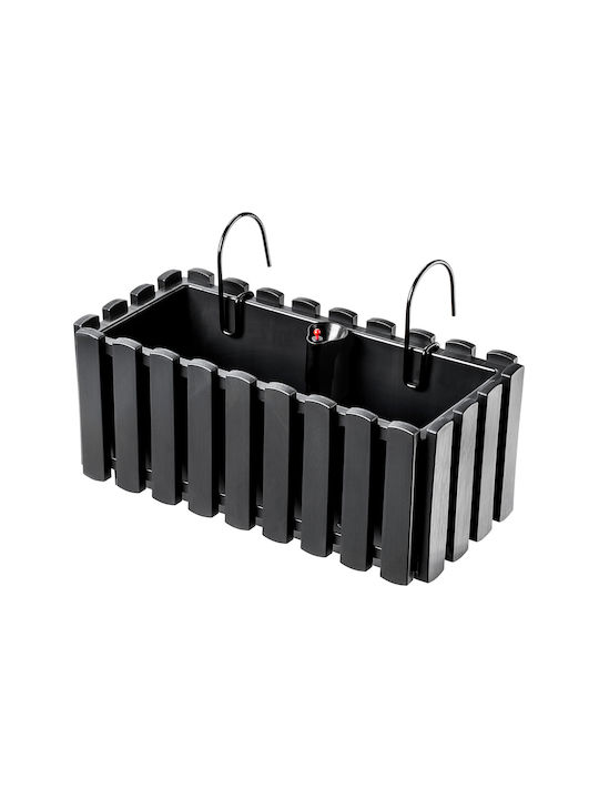 Kadax Self-watering Pot Plastic Anthracite 38cm.
