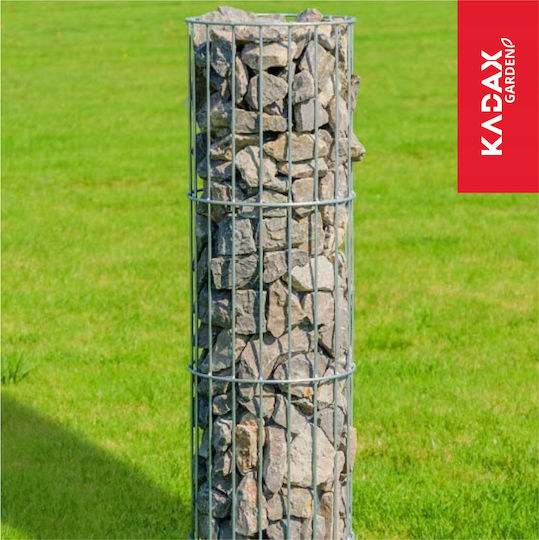 Kadax Blumentopfständer Metall Silber 100cmcm.