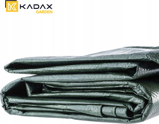 Kadax Wasserdicht Plane 90gr/m² 5x4m. Licht Typ Grün
