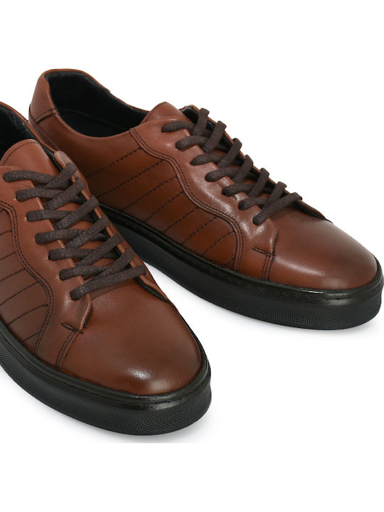 Men's Leather Casual Shoes Tabac Brown