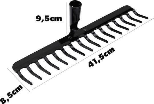 Kadax 32603 Furcă de grădină Greblă pentru gazon