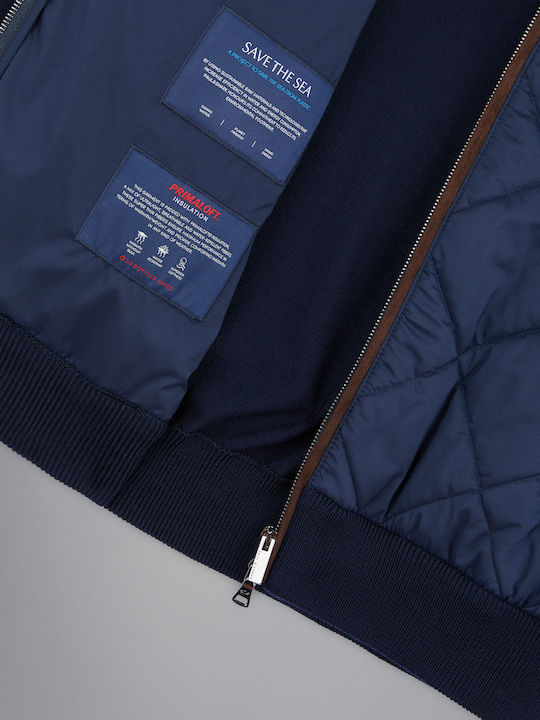 Jacket Puffer Navy Blue