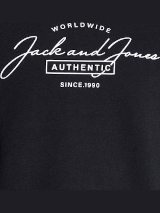 Sweatshirt Big Print Black
