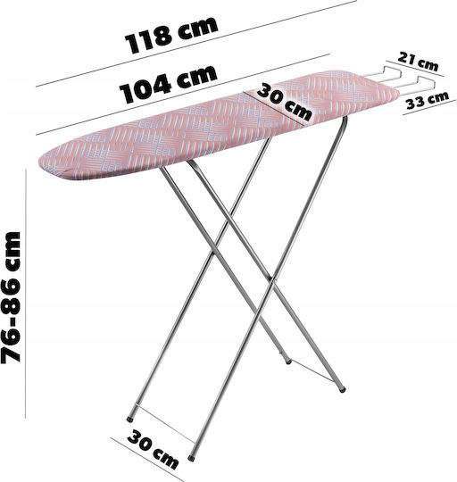 Kadax Bügelbrettbezug 104x30cm