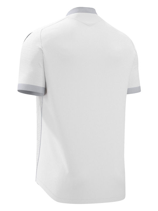 Wyvern Eco Κοντομάνικη Φανέλα Αγώνα White Silver