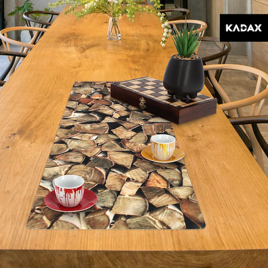 Kadax Ράνερ Καφέ 95x33εκ.