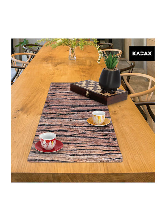 Kadax Ράνερ Καφέ 95x33εκ.