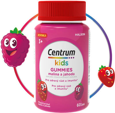 Centrum Multivitamin for Immune System Boost Strawberry Berry 60 jelly beans