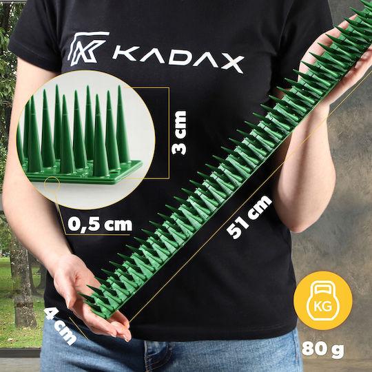 Kadax Spițe de Repulsie Păsări / Pisici 3.06x3.06m