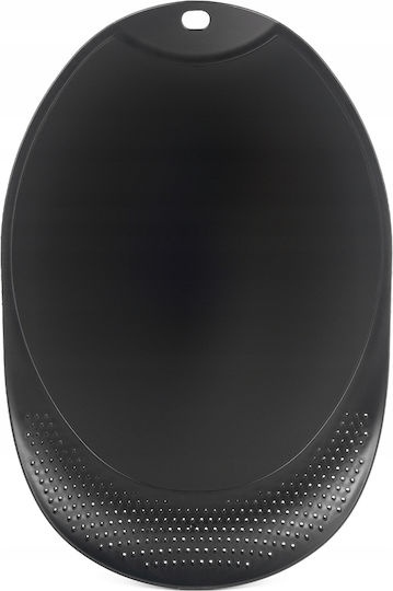 Kadax Επιφάνεια Κοπής Πλαστική Μαύρη 25x38cm