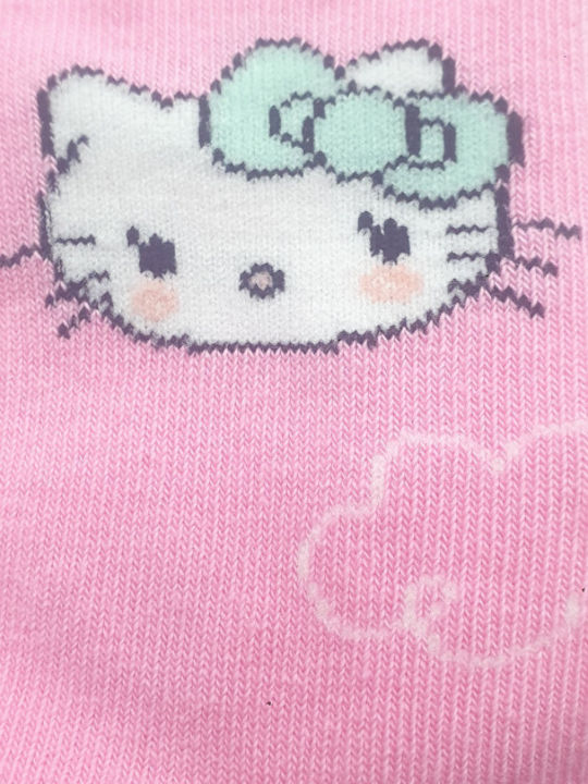 Disney Παιδικές Κάλτσες Hello Kitty Pink