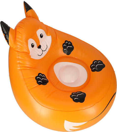 ikonka Aufblasbarer Sessel Orange 72x64cm