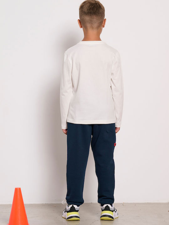 Kids' Shirt Long Sleeve Ecru