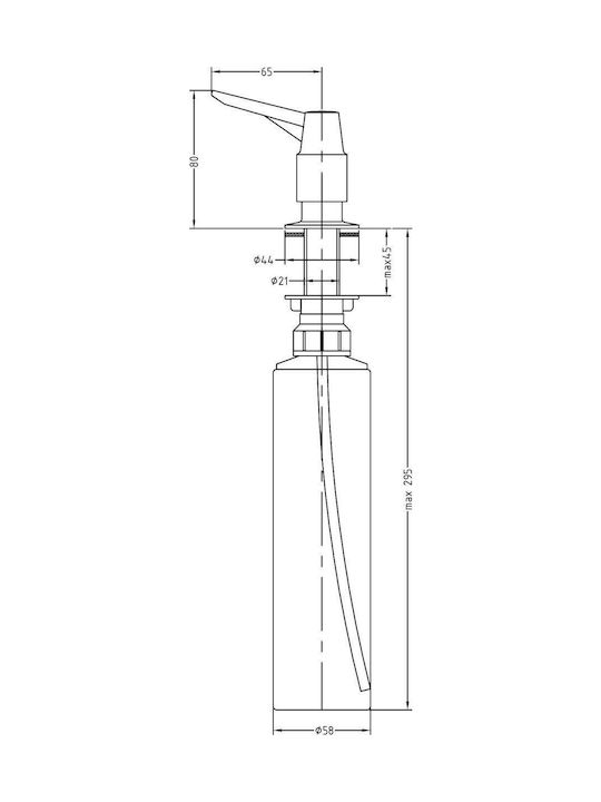 Alveus Spender Kunststoff Grün 500ml