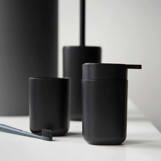 Wenko Dispenser Πλαστικό Μαύρο 350ml