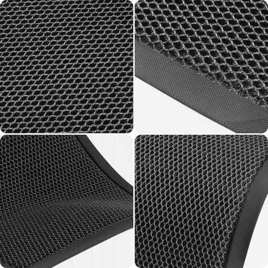 Kadax Fußmatte aus Gummi Schwarz 60x40cm 33717 Schwarze