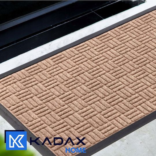 Kadax Fußmatte Sisal Beige 75x45cm