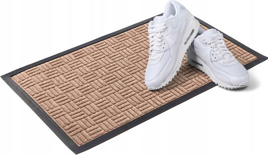 Kadax Fußmatte Sisal Beige 75x45cm