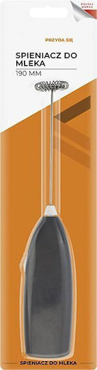 Milk Frother Hand Battery Black