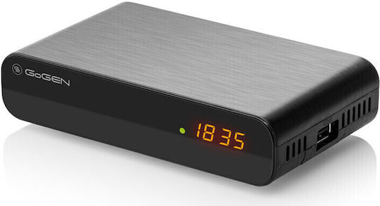 GoGEN DVB142T2PVR Mpeg-4 Digital Receiver SD (480p) Connections SCART / HDMI / USB