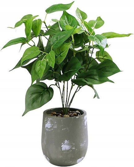 Изкуствено растение в саксийка Green 38см