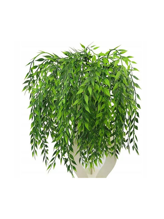 Künstlicher dekorativer Zweig Weide Grün 50cm