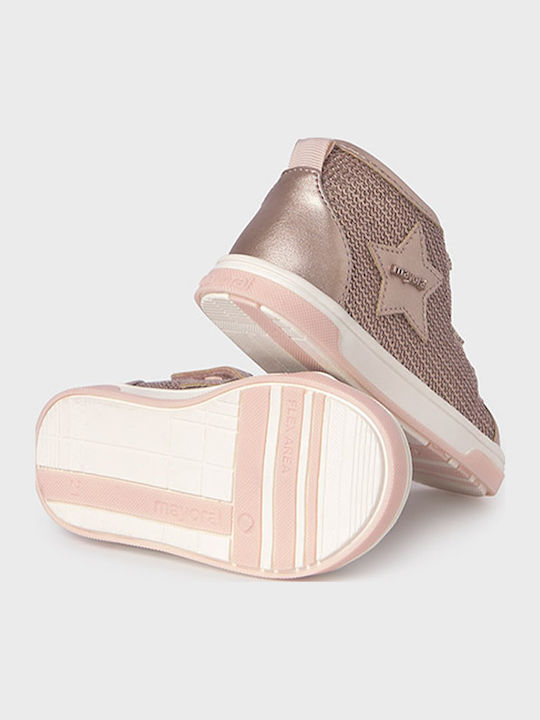 Kinder Sneakers Hoch Rosa
