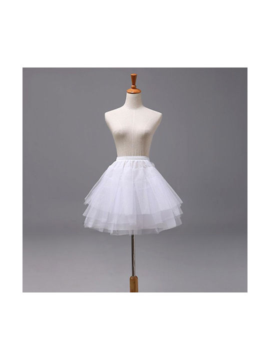 TakTakBaby Kids Tulle Skirt White Φουρό