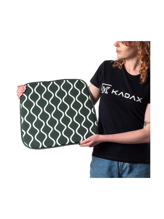 Kadax Kadax Gartenstuhlkissen Grün 38x40cm