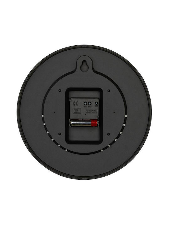 TFA Wall Clock Black