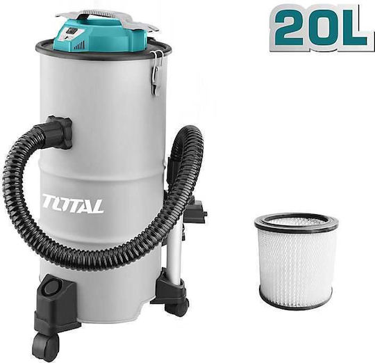 Total Ash Vacuum 1200W with 20lt Waste Container