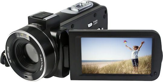 AgfaPhoto Видеокамера Сензор CMOS Запис на Карта с памет с Екран 3" с HDMI