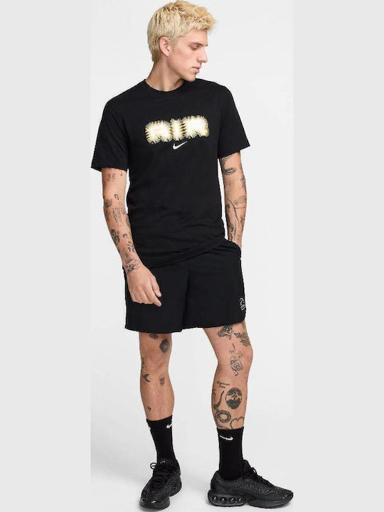 Air Sportliches T-Shirt Black / Gold