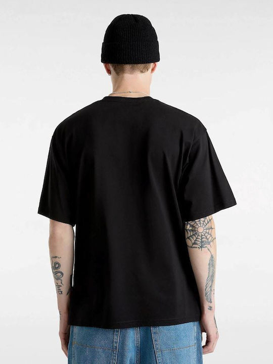 Vans Ανδρικό T-shirt Κοντομάνικο Black