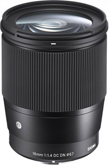Sigma Crop Camera Lens 30mm f/1.4 DC DN Contemporary Fixed for Micro Four Thirds (MFT) Mount Black