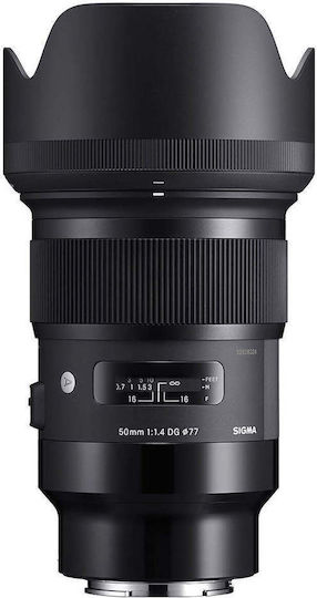 Sigma Full Frame Φωτογραφικός Φακός 50mm f/1.4 DG HSM Art Σταθερός για Nikon F Mount Μαύρος
