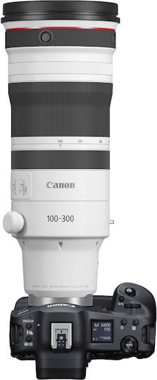 Canon Full Frame Φωτογραφικός Φακός 100-300mm Tele Zoom για Canon RF Mount Λευκός