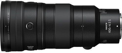 Nikon Full Frame Camera Lens Nikkor Z 400mm f/4.5 VR S Fixed for Nikon Z Mount Black