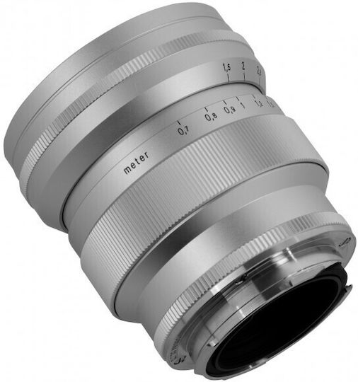 Voigtlander Φωτογραφικός Φακός Nokton 75mm f/1.5 Aspherical Σταθερός για Leica M Mount Ασημί