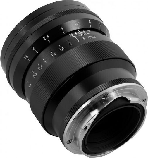 Camera Lens Nokton 75mm f/1.5 Aspherical Telephoto for Leica M Mount Black