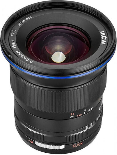 Laowa Full Frame Camera Lens D-Dreamer F/2 Standard / Wide Angle for Canon RF Mount Black