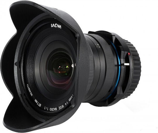 Laowa Full Frame Φωτογραφικός Φακός 15mm F/4 Macro / Wide Angle για Pentax K Mount Μαύρος