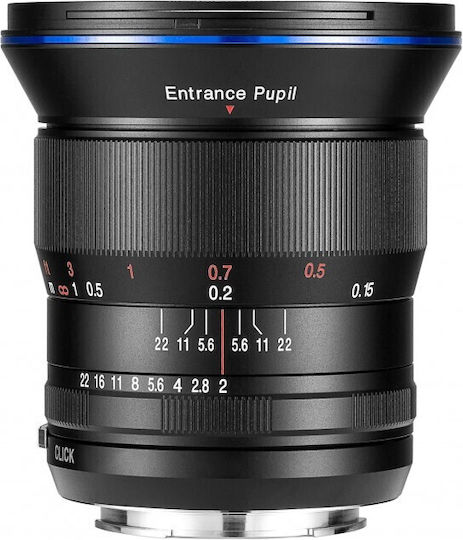 Laowa Full Frame Camera Lens Venus Optics 15mm f/2 FE Zero-D Wide Angle for Nikon Z Mount Black