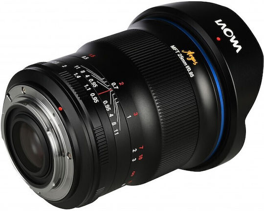 Laowa Φωτογραφικός Φακός f/0.95 APO for Micro 4/3 Σταθερός για Micro Four Thirds (MFT) Mount Μαύρος