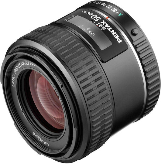 Pentax Full Frame Φωτογραφικός Φακός SMC DFA 50mm F/2.8 Standard / Macro για Pentax K Mount Μαύρος