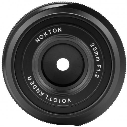 Voigtlander Φωτογραφικός Φακός Nokton 23mm f/1.2 Aspherical Σταθερός για Fujifilm X Mount Μαύρος