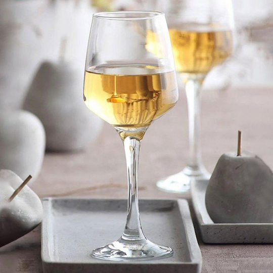Gurallar Glas Wasser aus Glas in Farbe Kelch 400ml
