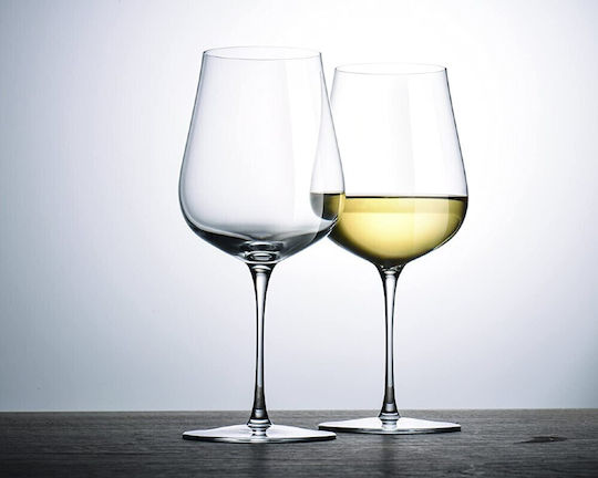 SP Tableware Air Σετ Ποτήρια για Λευκό Κρασί από Κρύσταλλο Κολωνάτα 2τμχ