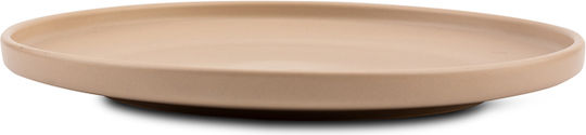 Nava Soho Plate Desert Ceramic Beige with Diameter 20cm