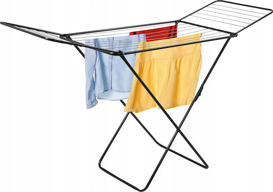 Kadax Folding Floor Clothes Drying Rack with Hanging Length 18m